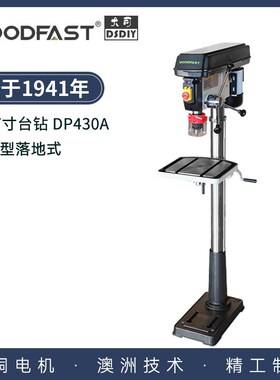 woodfast沃富特17寸重型落地式木工台钻DP430A家用