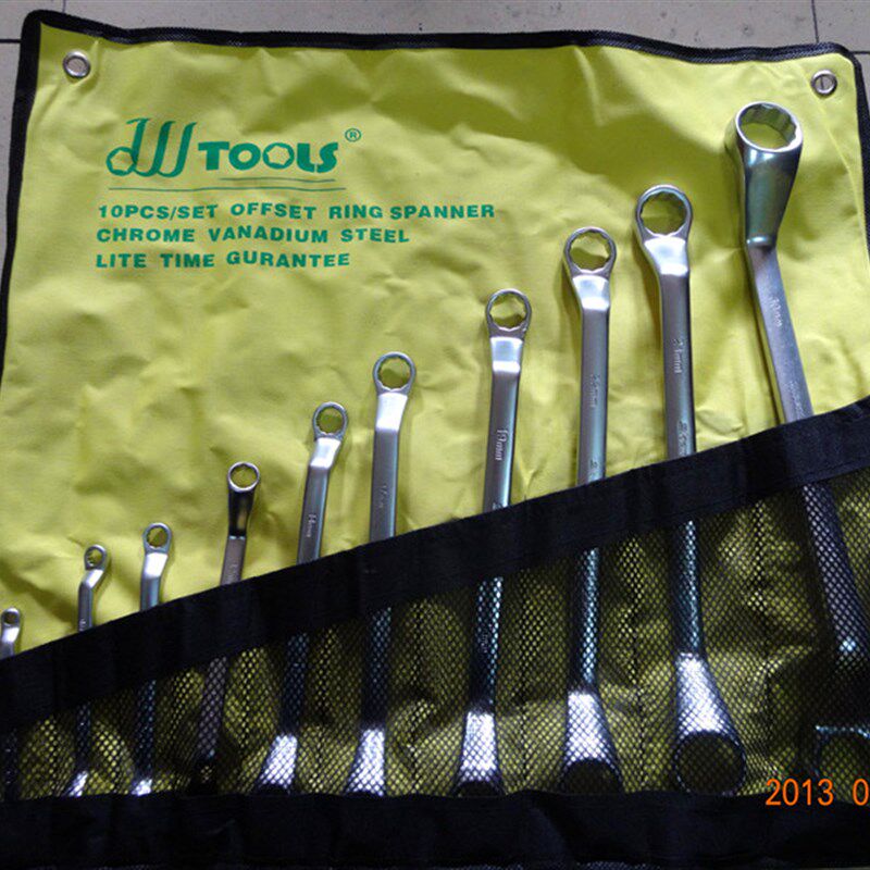 10件套梅花两用套装整套扳手汽车机修工具扳手梅花扳手汽修工具