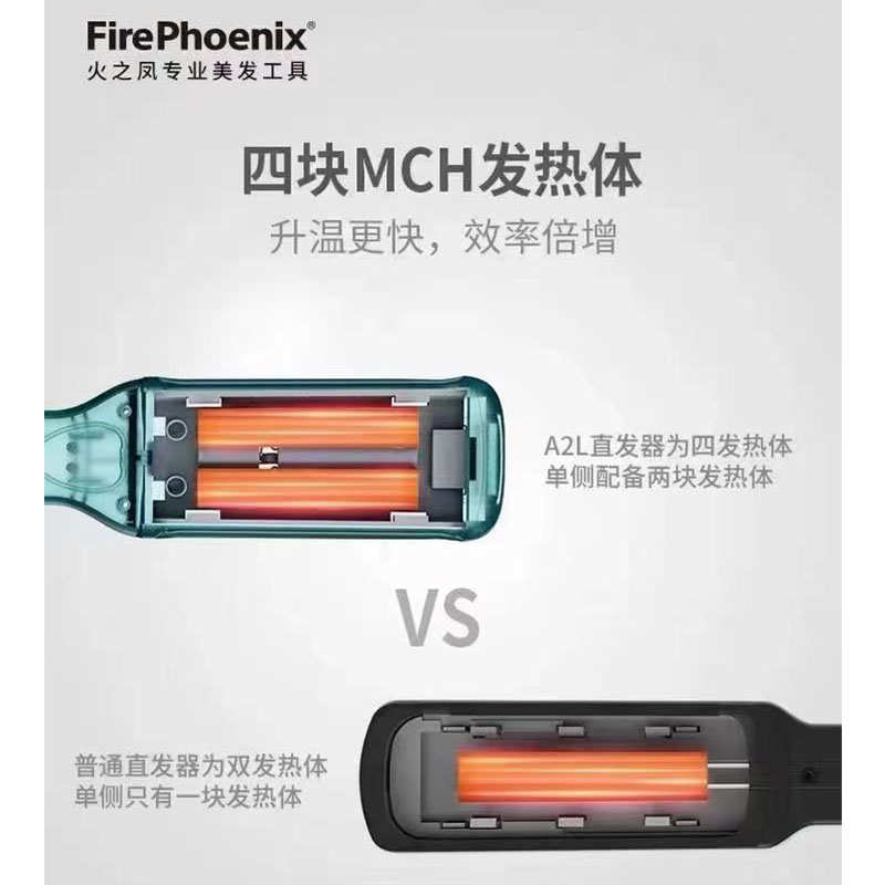 火之凤A2夹板发廊发型师专用直发器直发卷发两用快速升温直板夹图片