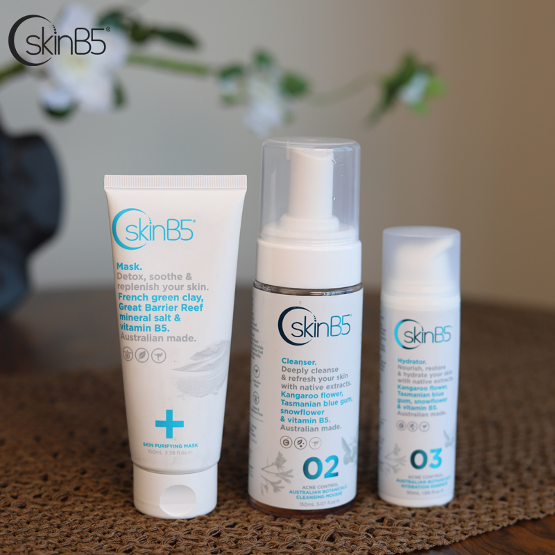 SkinB5控痘保湿修护乳洁面慕斯深层控油黑头粉刺祛痘泡沫洗面奶