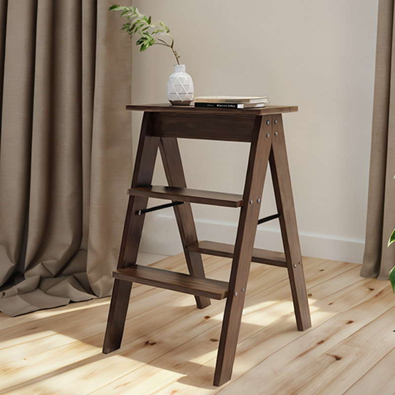 速发梯椅家用梯子椅子折叠两用梯凳高内室实木登非人字楼梯多功能