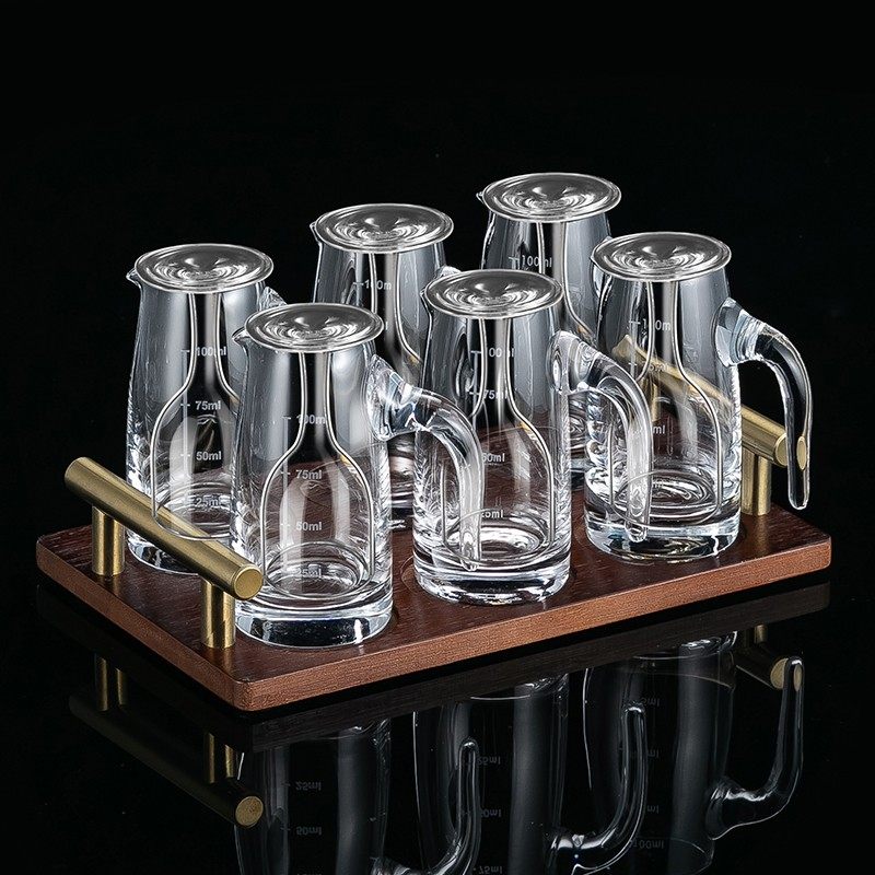 速发水晶白装杯店酒器套酒家用玻璃小号烈酒一口杯酒盅饭分用高档,餐饮具,白酒杯,淘宝优惠券,粉丝福利购,淘宝优惠卷