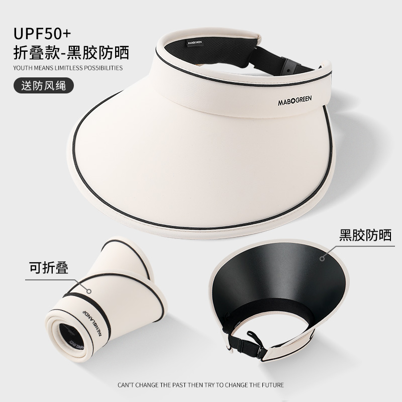 速发骑PF50+夏款202新季防晒帽防紫外线U车太款空顶遮帽