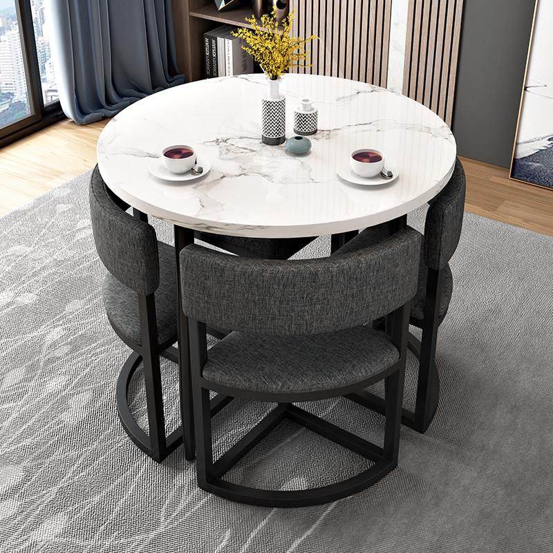 简约收纳小圆桌接待桌椅组合小户型会客休闲洽谈桌咖啡奶茶店餐桌,住宅家具,板木餐桌,淘宝优惠券,粉丝福利购,淘宝优惠卷