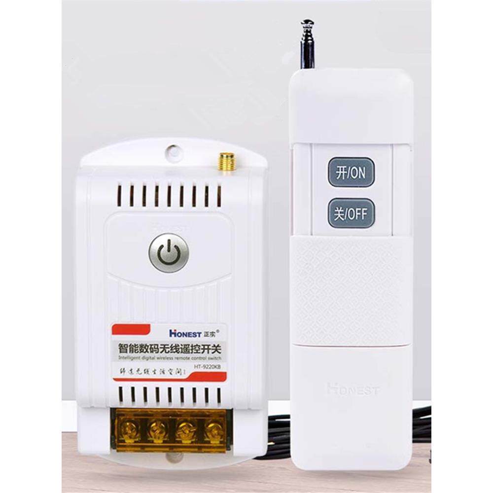 正仕5000m无线遥控开关远程遥控220V380V水泵电机塔吊灯