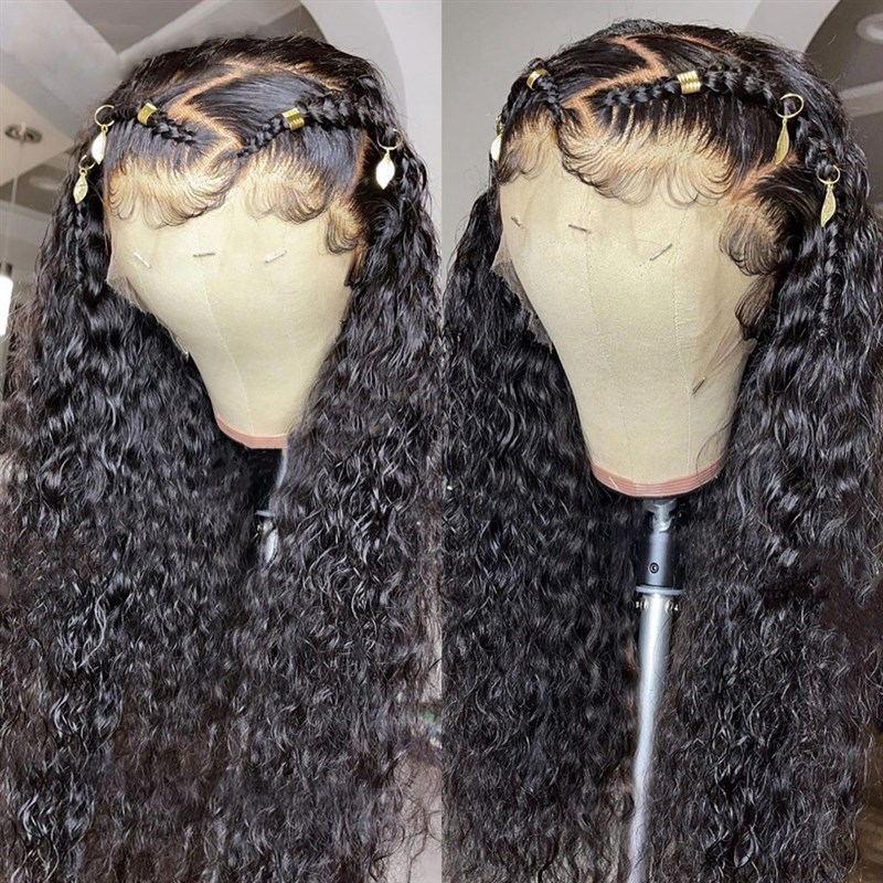 现货速发Traspet  L Frot Wig Curly L Frot Huma Hr