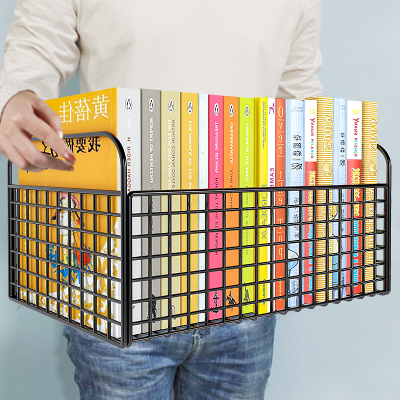 速发收纳箱学生教桌儿整绘本收纳盒桌面室上放装书童理收纳筐