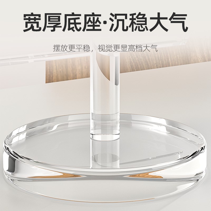 热销L型亚克力台卡架透明台签价格展示牌桌面广告A4A5斜面立牌价