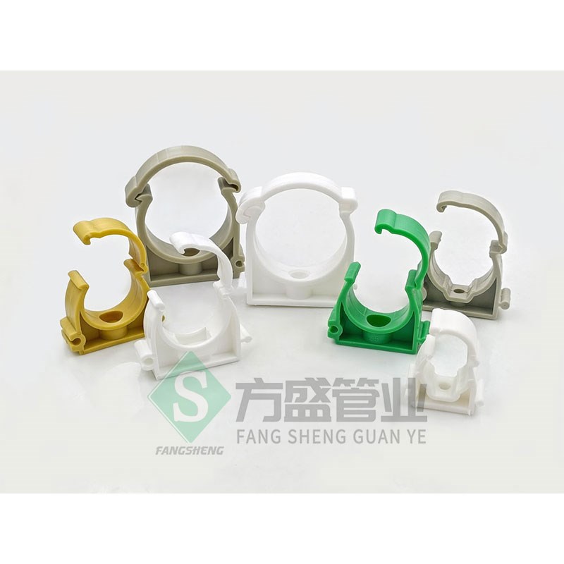 热销ppr水管固定卡扣管卡4分20管夹U型拼接排卡25夹子pvc卡子32管