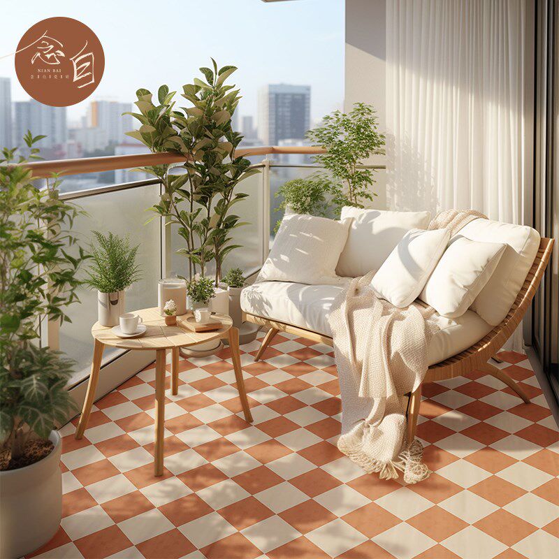 热销格子花砖港式复古厨卫阳台连锁餐厅酒店咖啡烘焙店墙地砖200