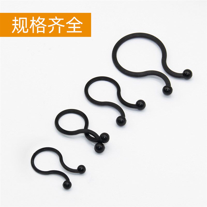 热销电线固定扣球形扭线环理线器圆形束线环集线器塑料电线收纳整