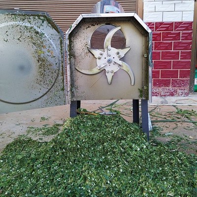 热销电动切草机铡草机220v粉碎机猪草机家用牛羊养殖小型饲料机碎