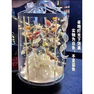 速发钞票花束半成品真钱礼盒可放用蝴蝶有钱折叠做的全套材料包装