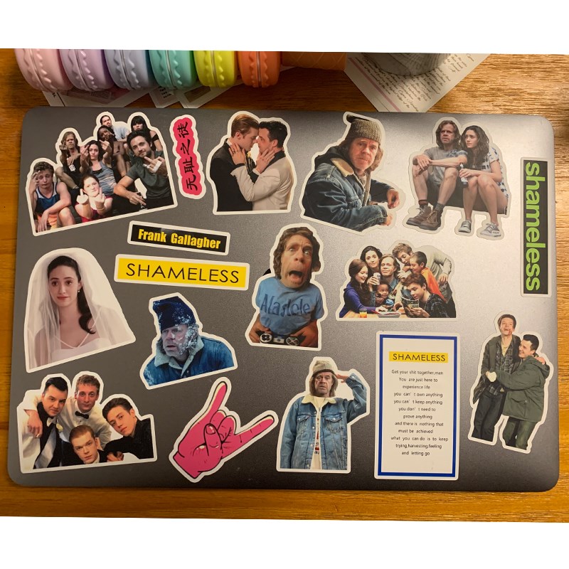 速发无耻之徒贴纸she克手机行李箱水杯防水贴