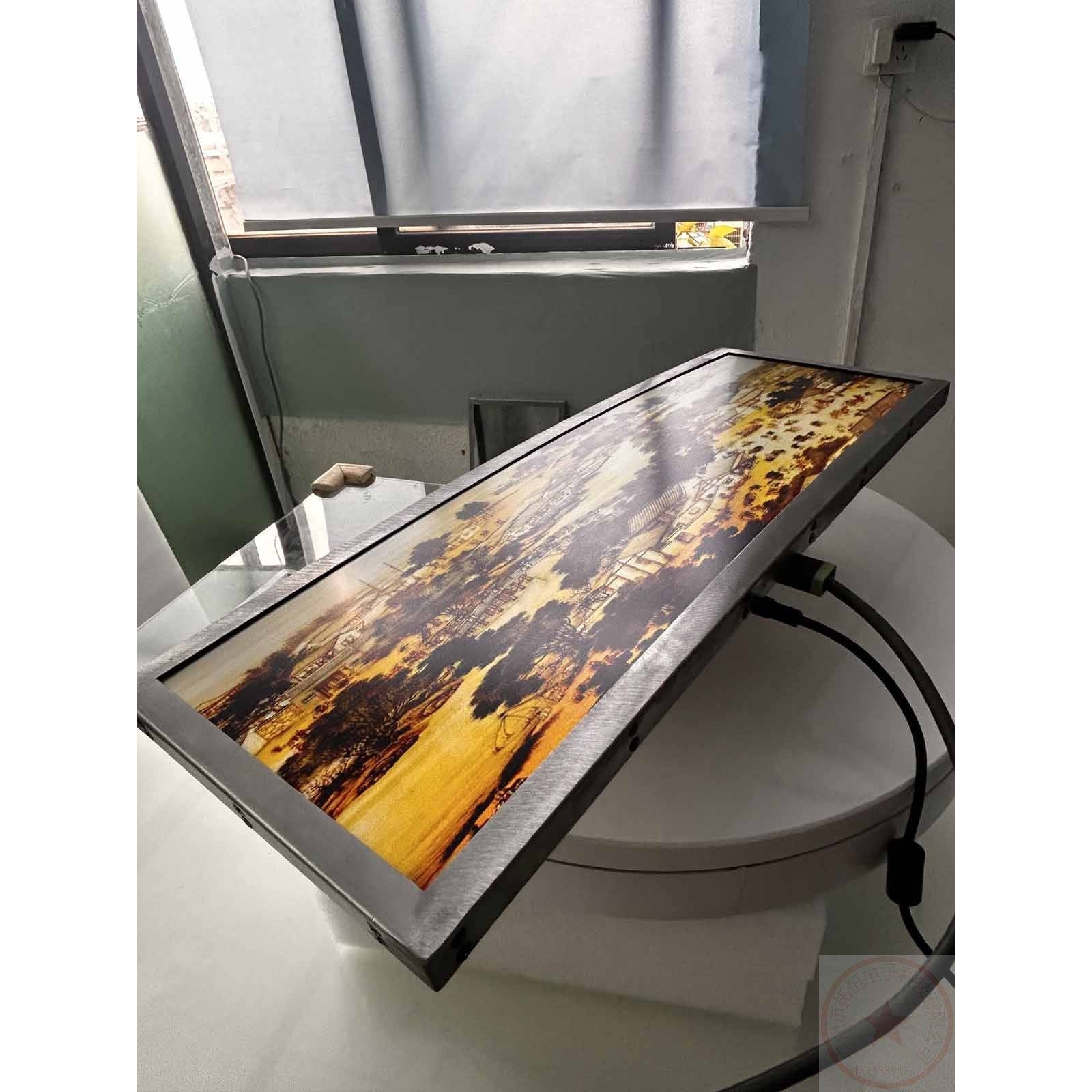 液晶切割长条屏2K4k5K8K条形屏样车车载中控屏凸面反弧触摸屏其他