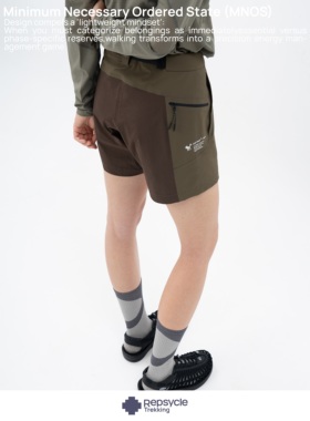 Repsycle日本制面料有序化标准登山徒步短裤 -户外城市通用速干裤
