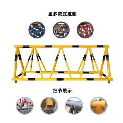 拒马移动护栏hn路障幼儿园加油站学校门口M单位防冲撞安全防护设