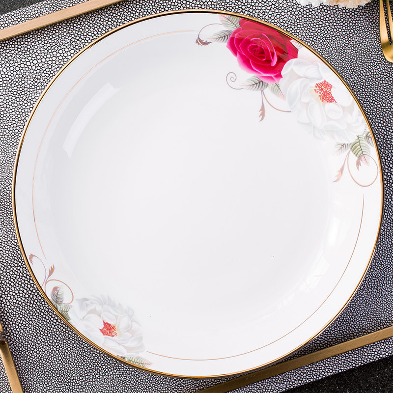 日式鱼盘子家用新款大号圆形1z0英寸十寸陶瓷蒸剁椒鱼头专用盘子,餐饮具,盘,淘宝优惠券,粉丝福利购,淘宝优惠卷