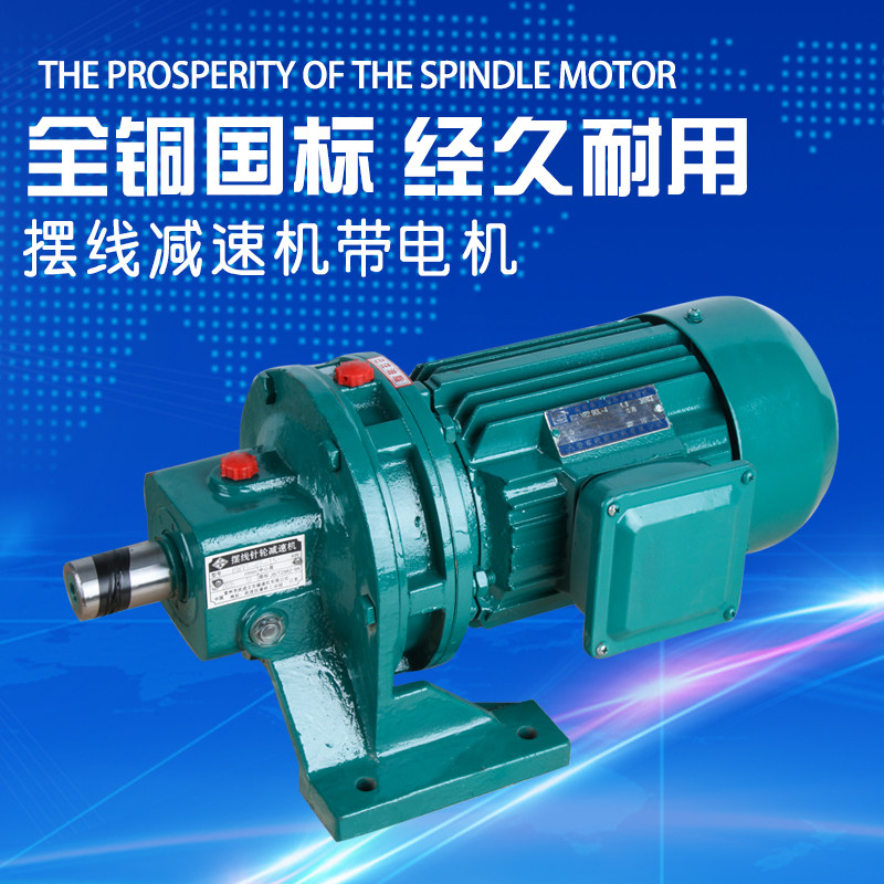 行星摆线针轮减速机带电t机齿轮箱变速箱常州减速机三项卧式立式