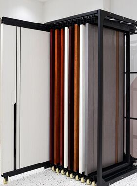 木门展架样品抽拉m推拉色板套装门窗板材落地房门室内门展示架