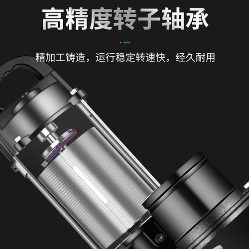 无刷直流b潜水泵高扬程48V60V72V家用电动电动车抽水泵农用抽水机