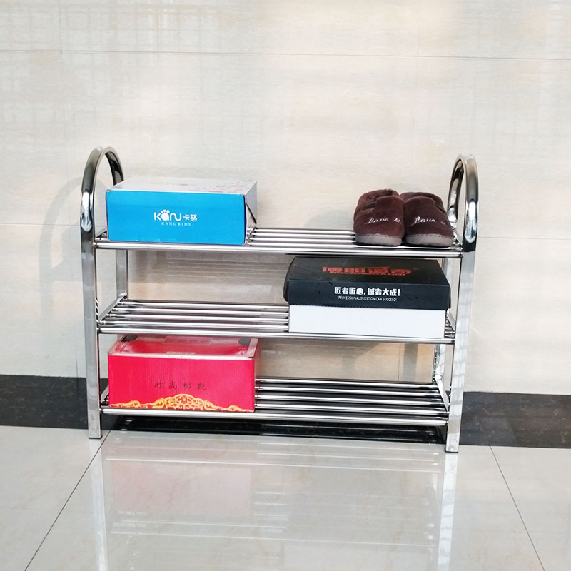 不锈钢鞋架c多层特价304加厚加固简易家用浴室客厅宿舍收纳鞋架子
