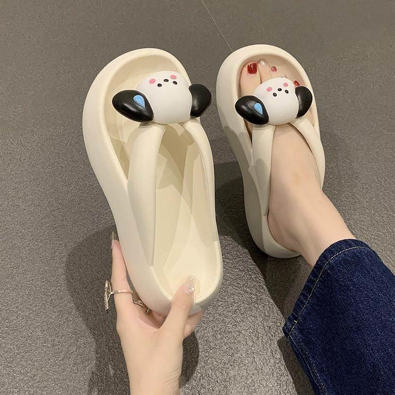 网红爆款可爱卡通人字拖