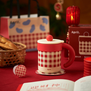 新婚礼物喜杯316红保温对杯高档礼盒装结婚伴手礼对装订婚婚宴款