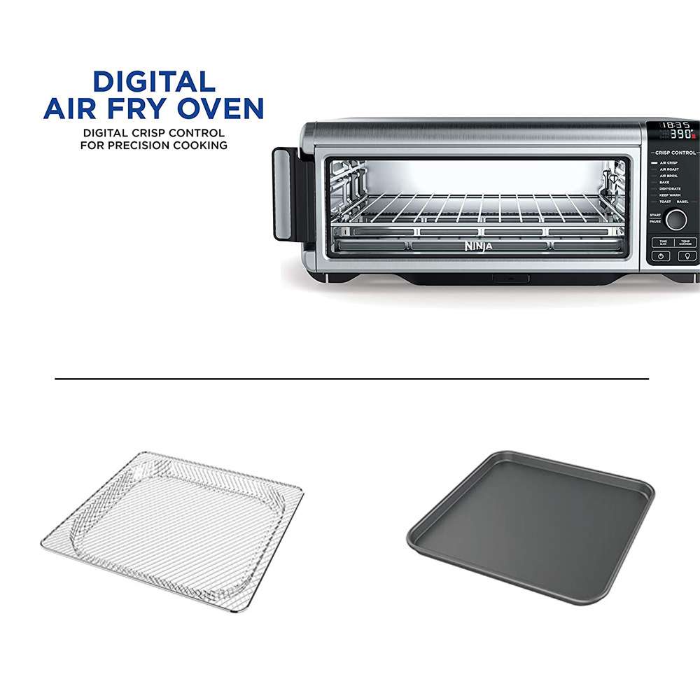铁镀铬 Ninja Foodi SP100 01D 烤网替换配件烤网Air Fryer Ov