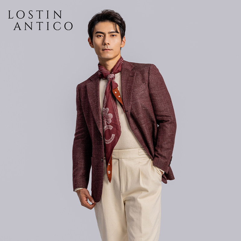 南意风轻奢高级感单排扣休闲西服