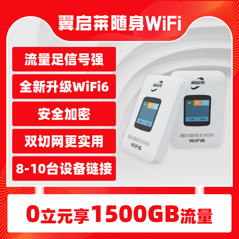 随身wifi2024新款移动无线wi-fi6