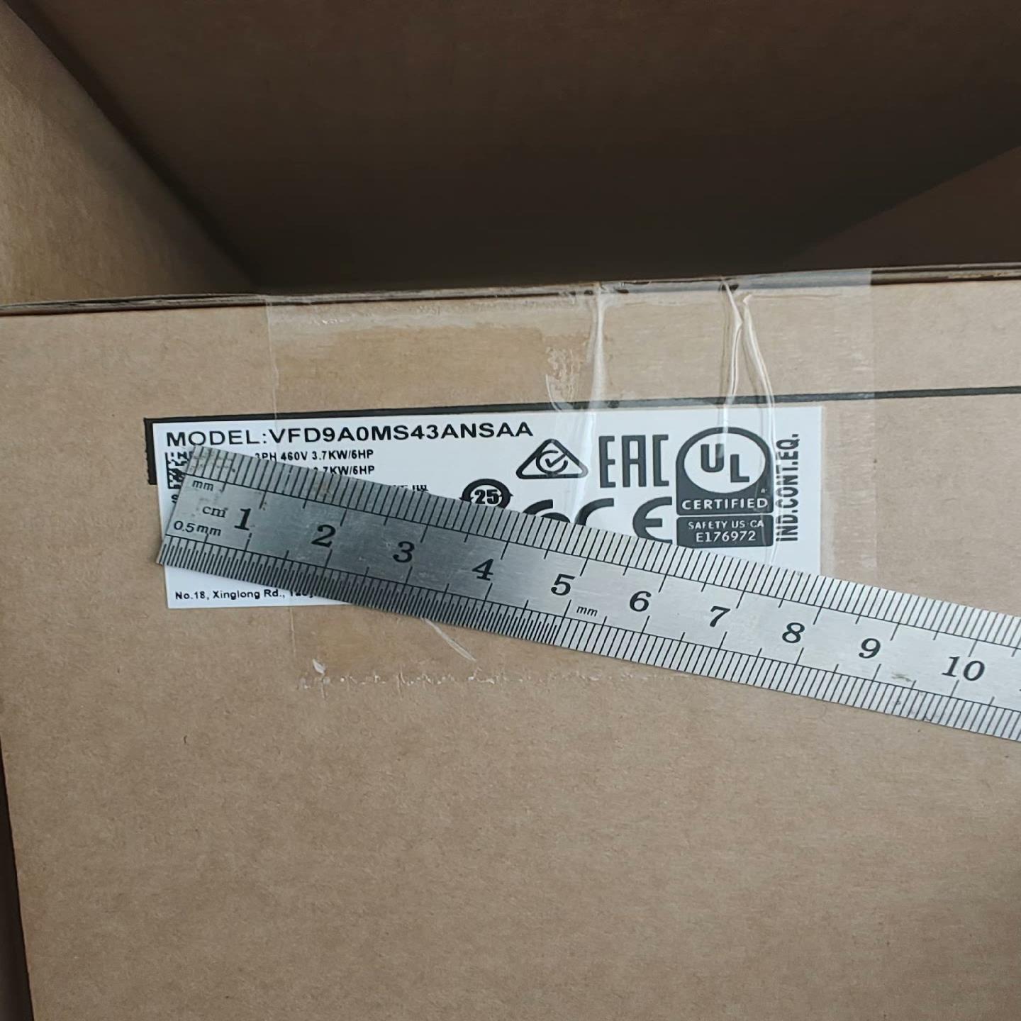 议~VFD9A0MS43ANSAA 台达MS变频器 3.7KW