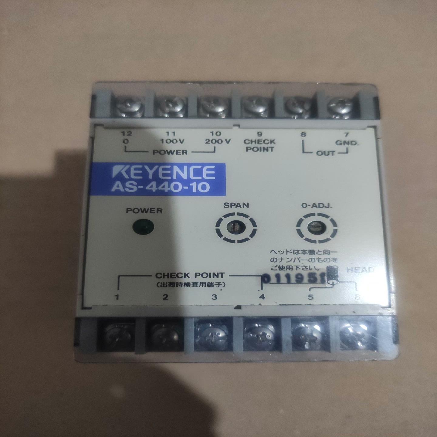 基恩士AS-440-101件没有包装盒（基数电子）