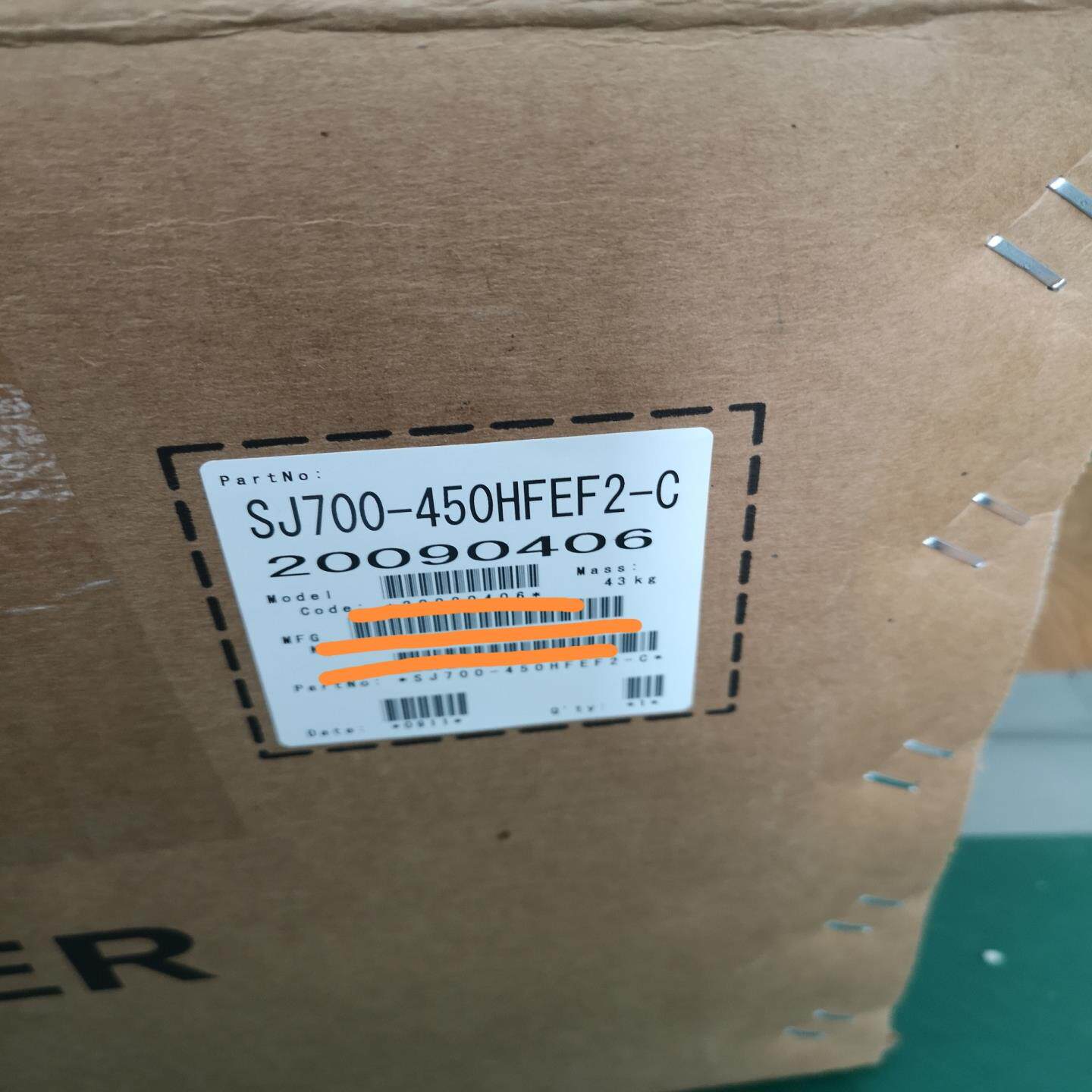 变频器SJ700-450HFEF2-C纺织厂专用45kw(崽崽配件）