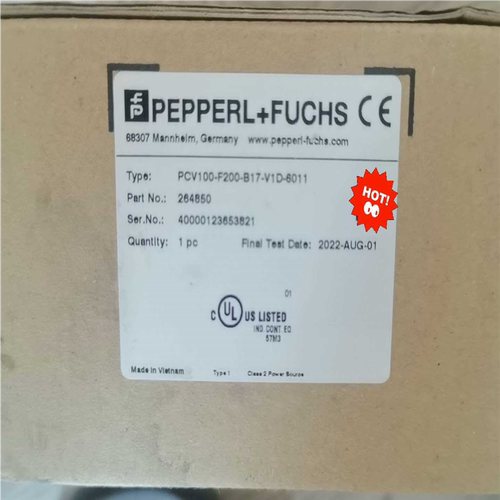 全新倍加福PCV100-F200-B17-V1D-6011~议价