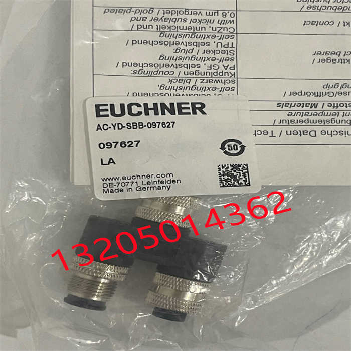 (议价)Y-VERTEILER M12 097627 安士能EUCHNER限位安全开关配件