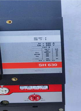 议~ABB SACE SH630 3P 630A，功能完好，成色