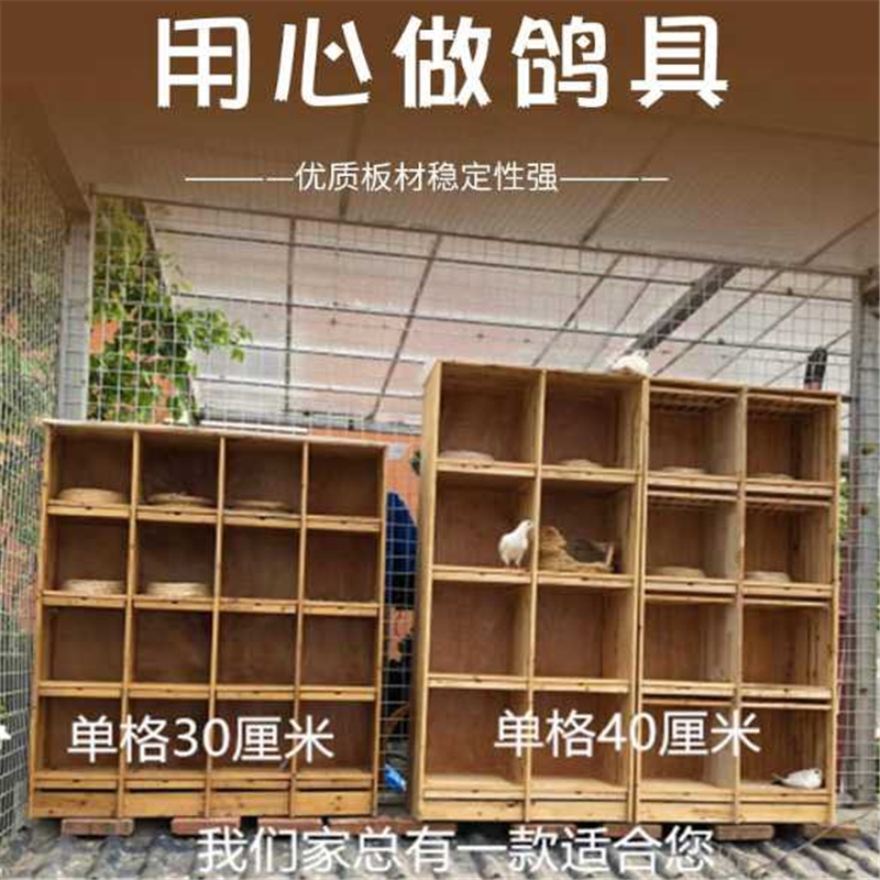 鸽具赛鸽 信鸽 巢箱 养殖配对笼 鸽舍用 笼子配对养殖鸽子笼