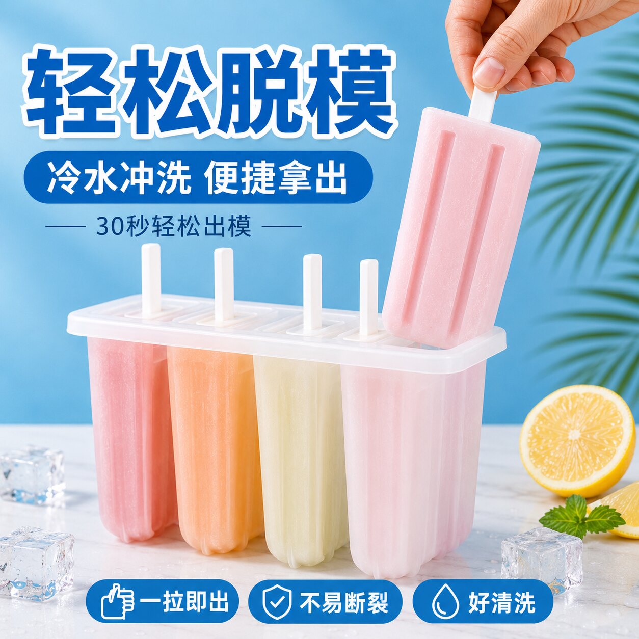 雪糕模具冰棍制作家用冰棒模具