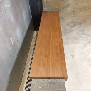 仿木纹亚克力窗台板旧木板飘窗板原木防水飘窗浴室台面隔板书架