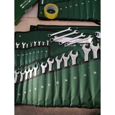 两用扳手套装6-32常用全套工具整套机修汽修一头梅花一头开口