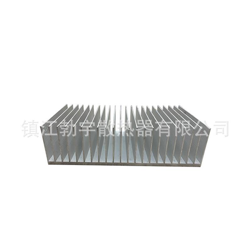 工厂直销98x30mm高功率铝型材散热散热片高密齿可按图机加打孔铣