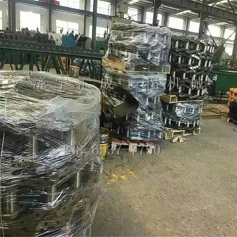 挖机链条 工程机械配件 四轮一带厂家直销 挖掘机链筋 链骨  链轨