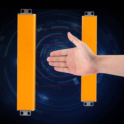 台禾THE16-2010超薄光栅安全光幕红外线光电保护器模具计数自动化