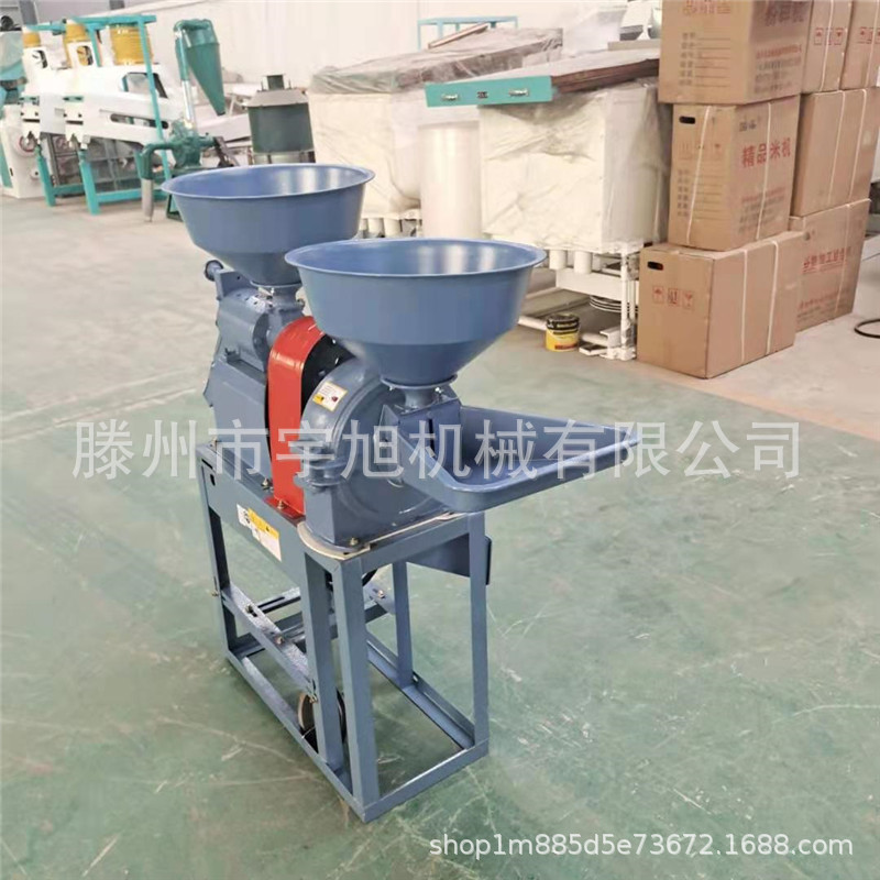 水稻谷子剥谷机 家用小型打米机大米谷子碾米机