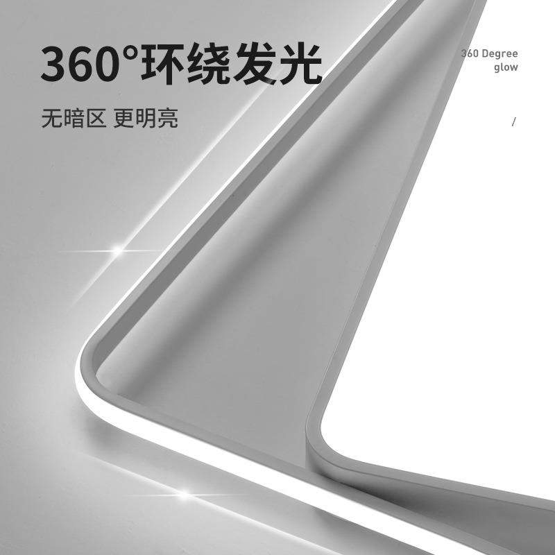 客厅主灯现代简约大气2025年新款大灯led吸顶灯中山灯具卧室