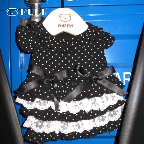FULIPET「波点蛋糕裙」.朋克系列.西施犬马尔济斯比熊雪纳瑞