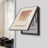 简画电表箱装 饰 画高级感网极红抽象电箱遮挡电源电闸391几何开配