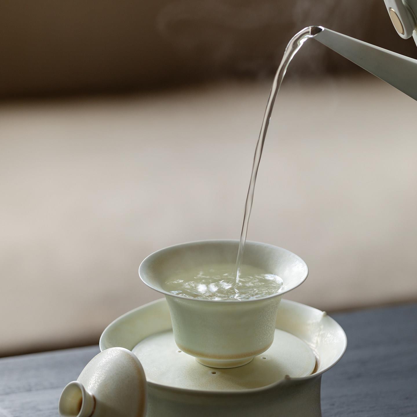 青复芜窑变cptcxkxp古蓄水花台口 茶盘创意手工壶承干泡盘小茶茶