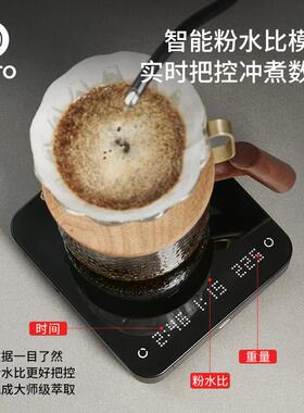 Heo智咖啡电子秤手r冲秤灵家用房厨智能秤可充电计灵智电子时意式